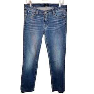 7 For All Mankind Women’s 29 Reissue Roxanne Skinny Jeans Blue $198